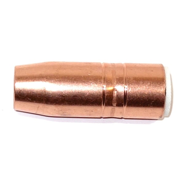 Parker Torchology Tregaskiss Style Nozzle, HD, Slip-On, Copper, 5/8" with 1/8" Recess, Short Taper P401-6-62 - main